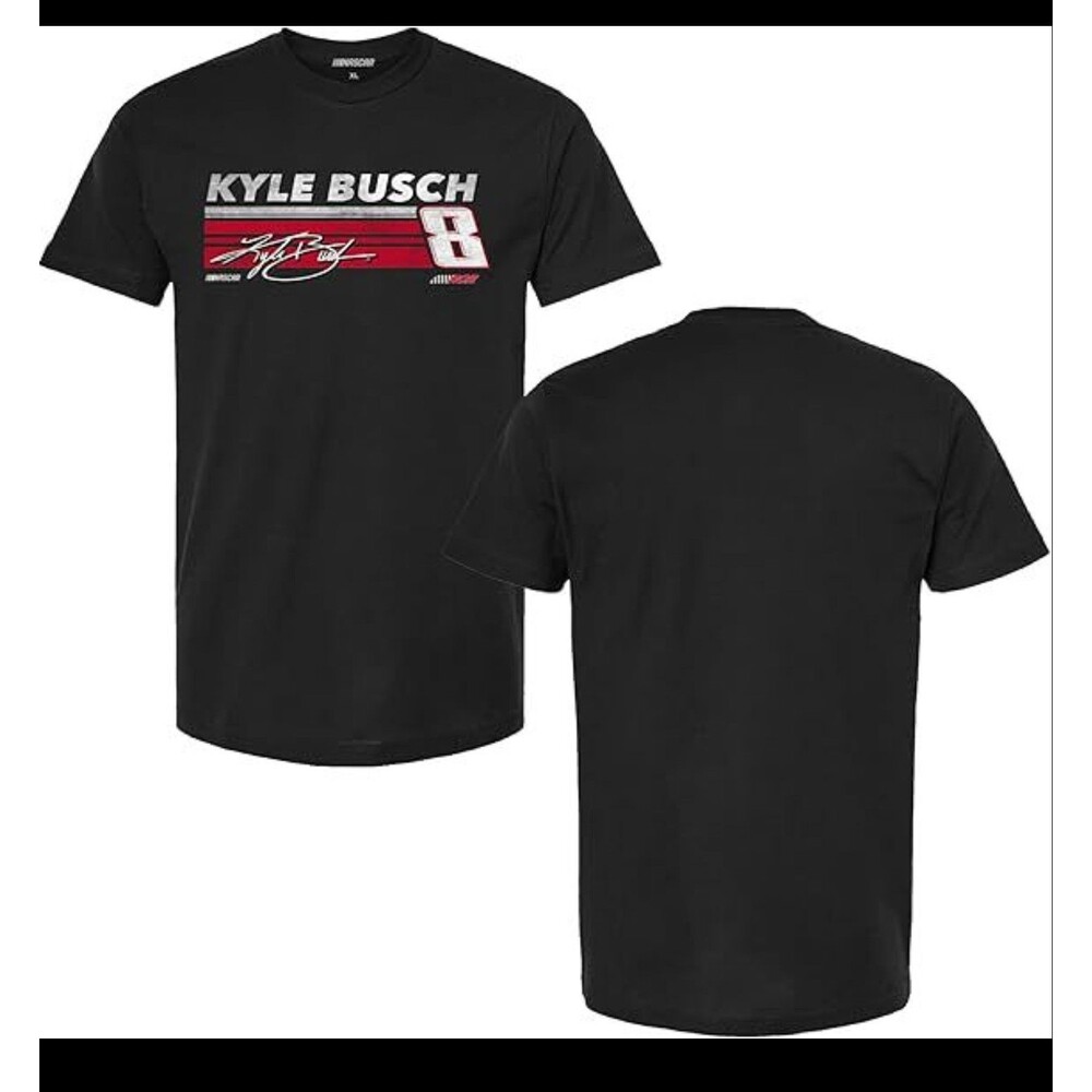 Kyle Busch Richard Childress Racing Team Collection Black Hot Lap Sz Medium